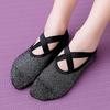 Neue Damen Yoga Socken Anti-Rutsch-Bandage Sport Damen Mädchen Ballett Socken Tanzsocken Hausschuhe