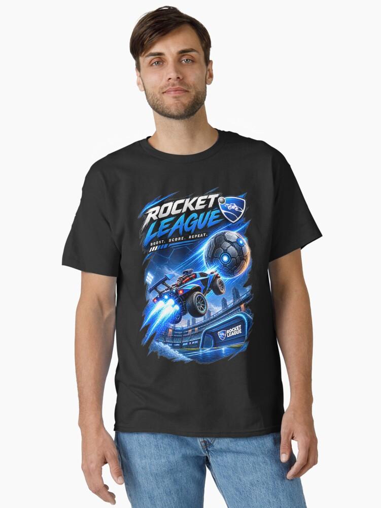 Rocket League Rocket League Inspired Car and Football Gaming Design for Enthusiasts Classic T-Shirt