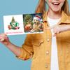 6Pcs Christmas DIY Diamond Painting Card Tree and Angel Girl Diamond Drawing Card Diamond Painting Greeting Card for Adults