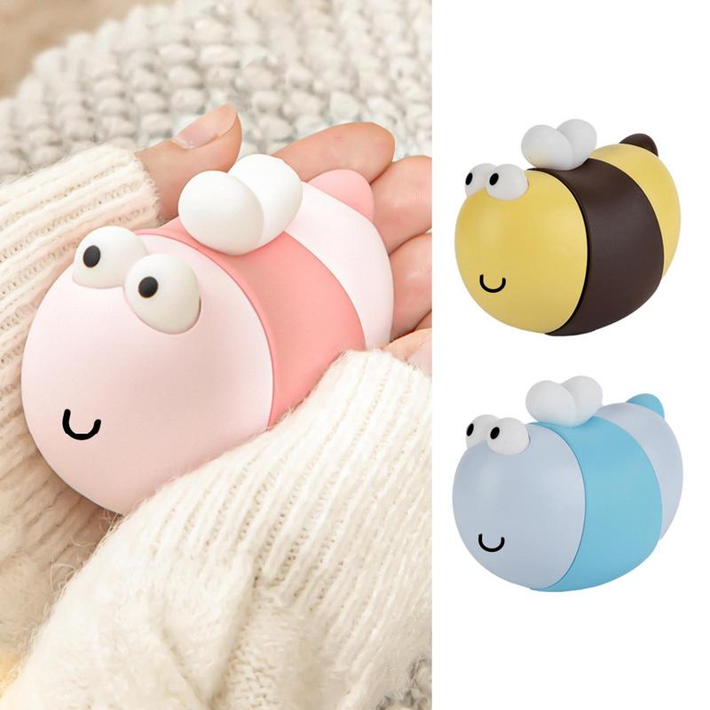 

Hand Warmers Rechargeable Bee Electric Hand Warmer Portable 1800mAh USB Hand Warmer Heater 2 Levels Heating Warm Gifts For Women