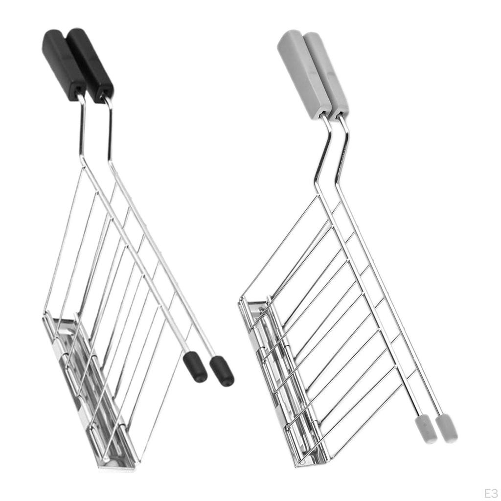 Bread Loaf Slice Holder Grill Warming Rack Kitchen Gadgets Heavy Duty Shelf Sandwich