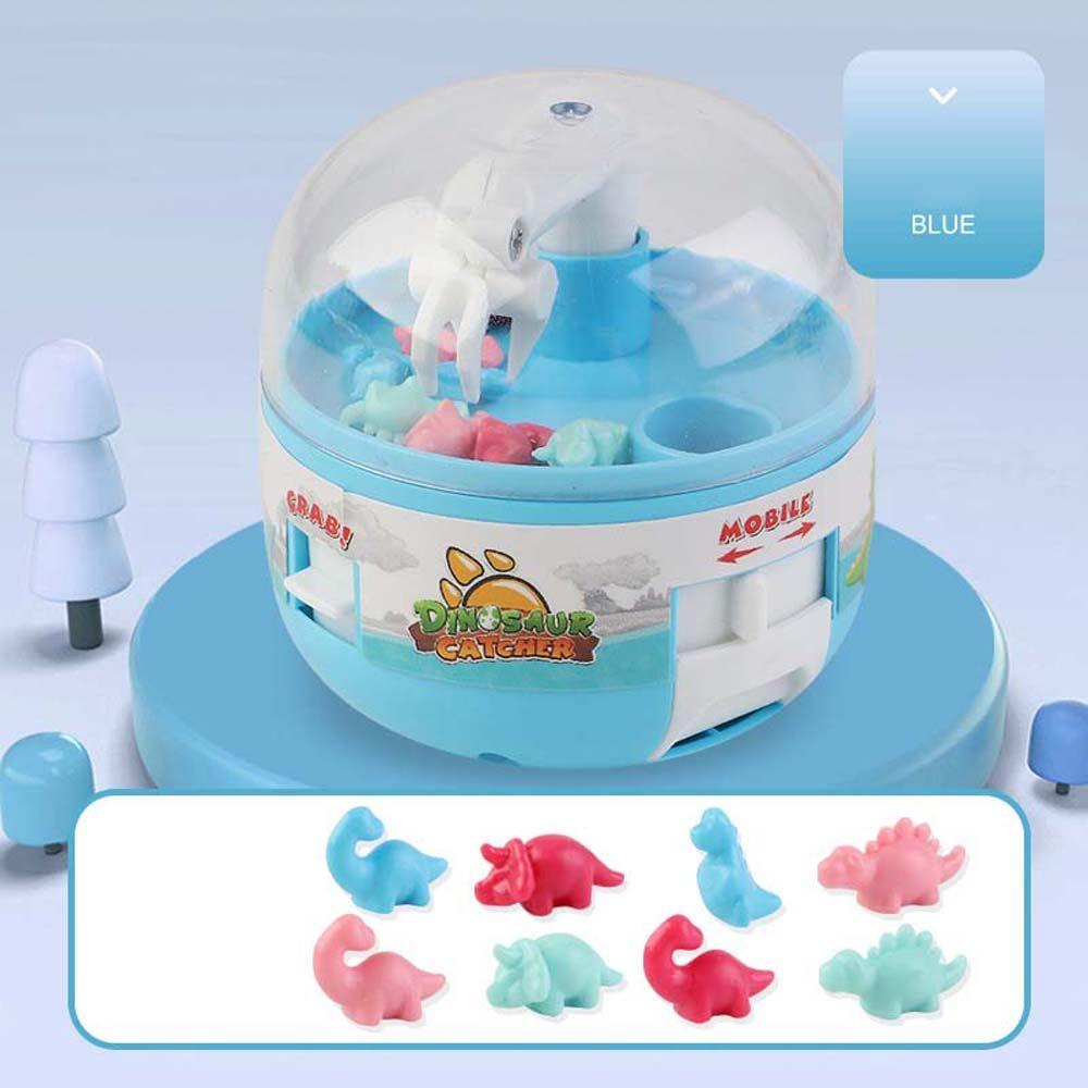 Relief Toddler Activity Catch Dinosaur Game Capsule Catcher Toy Kids Capsule Toy Mini Claw Machine
