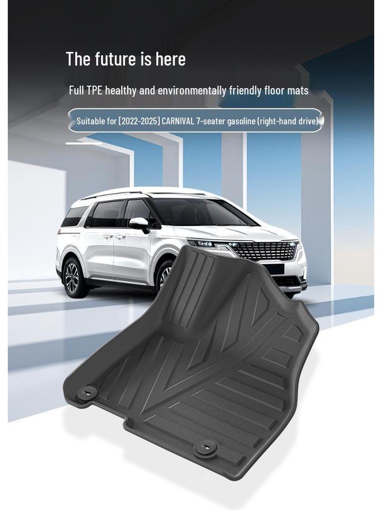 TPE Floor Mats & Trunk Liner for 2022-2025 Kia Carnival