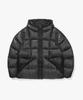 Vera Piuma Sheer Duck Down Jacket Dark Grey