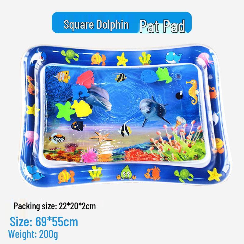 Inflatable Baby Water Mat - PVC Patting Cushion for Crawling Babies