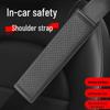 Leather Car Seat Belt Shoulder Pad - Universal Protective Cover