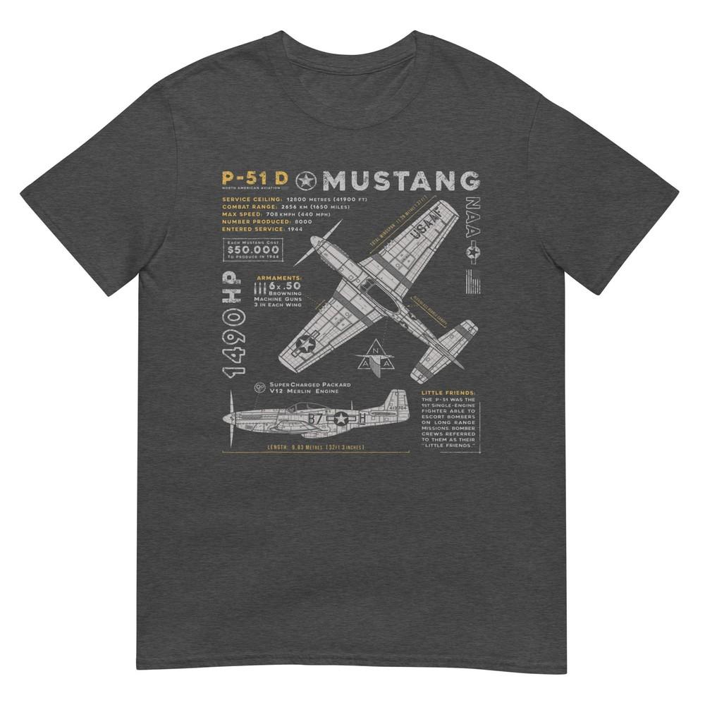 P51 Mustang Wwii Fighter Plane Us Military Aviation Design