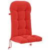 Sun Lounger Cushion PUTTEN 100percent  Polyester Red