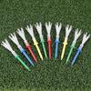 1 stk Flerfarget Plast Golftees 3-1/4 Tommer Golftees 3,25'' Tee 4 Yards Golftilbehør