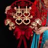 Chinese Wedding Decoration Double Happiness Door Stickers Wedding Supplies Marriage Room Decoration Home Ornament