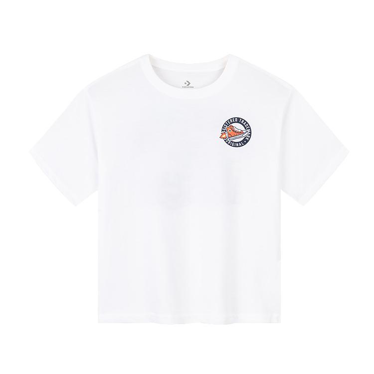 Converse Unisex T Shirts Crew Neck Moderate CV2522593 4