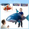 Colorful Remote Control Flying Fish Balloon Airship Helicopter For Interactive Play