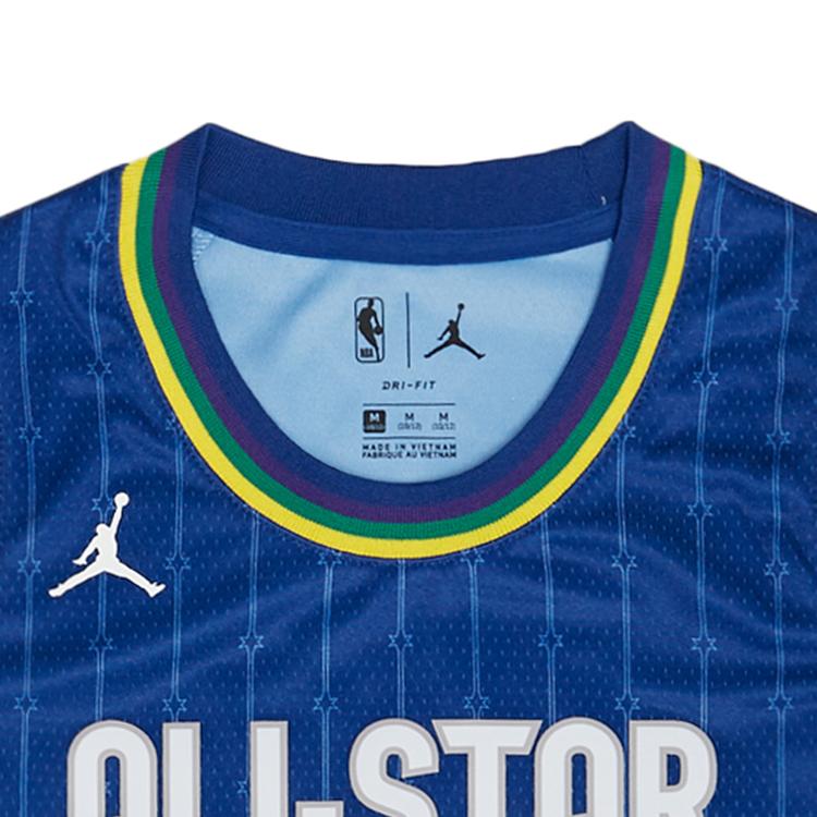 Nike X NBA Jersey Giannis Antetokounmpo All-Star Quick-Dry Breathable Basketball Sports Uniform Kids Jerseys Royal-Blue 3Z2B7B2UP-BCKGA