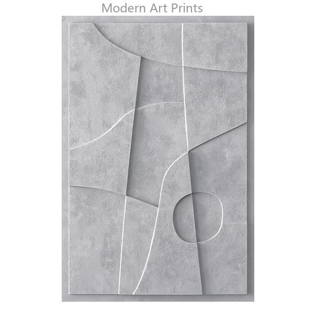 

Абстрактная геометрия, фактура, живопись на холсте, принты, современный минималистский настенный постер и скандинавские картины для декора гостиной 50x70cm No Frame