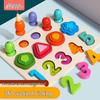 Multifunctional Wooden Puzzle & Magnetic Fishing Toy for Early Education