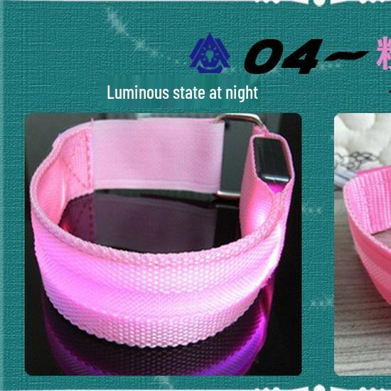 LED Reflective Safety Wristband for Night Sports and Events