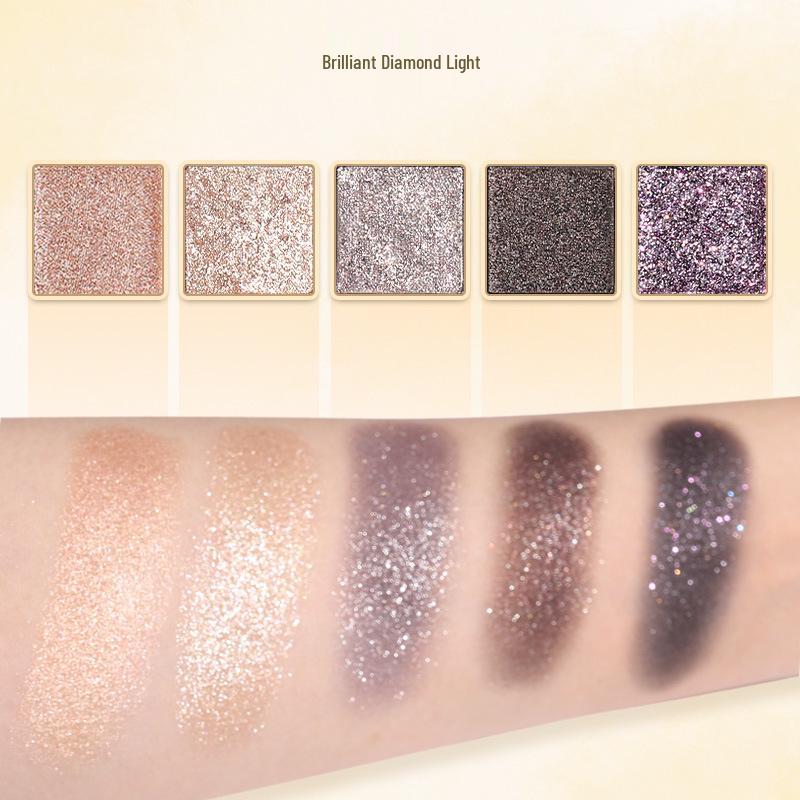 UCANBE Fallen Play: 15-Farben Metallic Lidschatten Palette - Pigmentiert, Langanhaltend, Perfekt für Smoky Eye und Anfänger