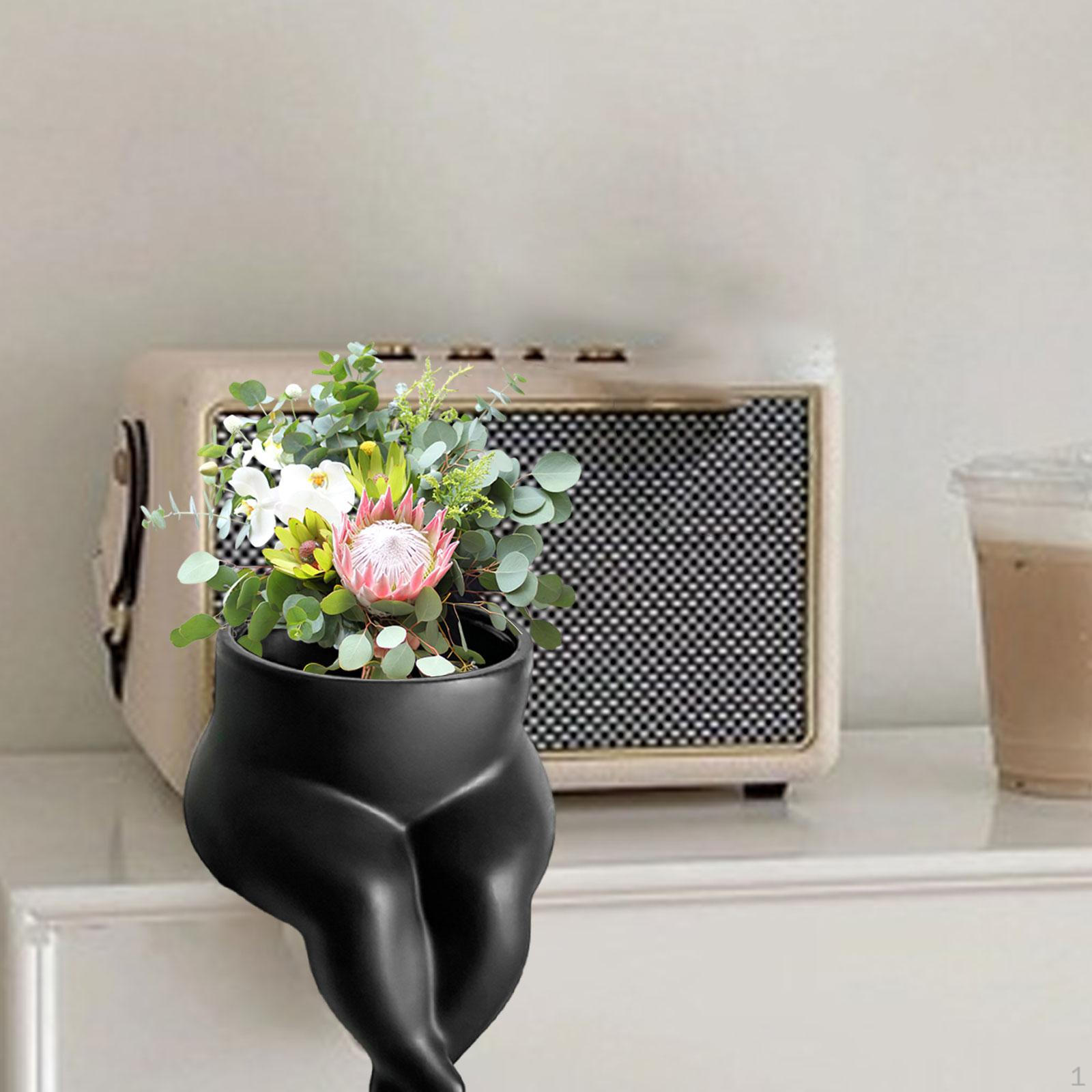 

Plant Holder for Indoor And Outdoor Use 11x12x13cm Functional Storage Solution чёрный