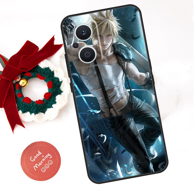 Final Fantasy VII Funda For OPPO Reno 8 Lite 10 11 12 13 14 Pro 11F 12F 13F 14F OPPO Find X8 X5 X6 X9 Pro Case