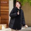 YUZHAOLIN Women's Elegant Mid-Length Padded Winter Coat