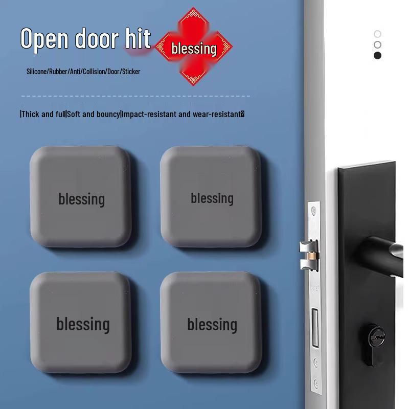 Fortune Bump Silikonová podložka proti nárazům na kliku a zámek dveří