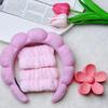 16-Piece Multi-Color Soft Headband and Hair Clip Set with Bowknot Washband and Elastic Hair Ties