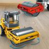 1:60 Scale Engineering Car Model Road Roller Excavator Bulldozer Toy  Collection Toys