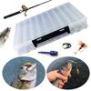Double Sided Fishing Lure Hook Box 10/14/18 Compartment Fishing Lure Organizer Multifunctional Fishing Storage Case for Wobblers