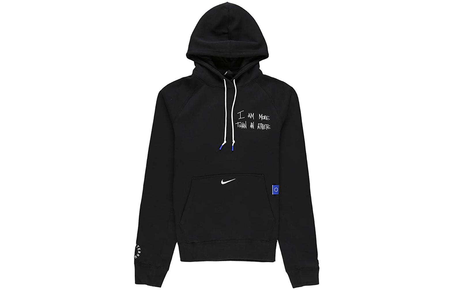 Толстовки Nike Мужские Черные С Капюшоном Умеренные Обычные CT6117-010 L