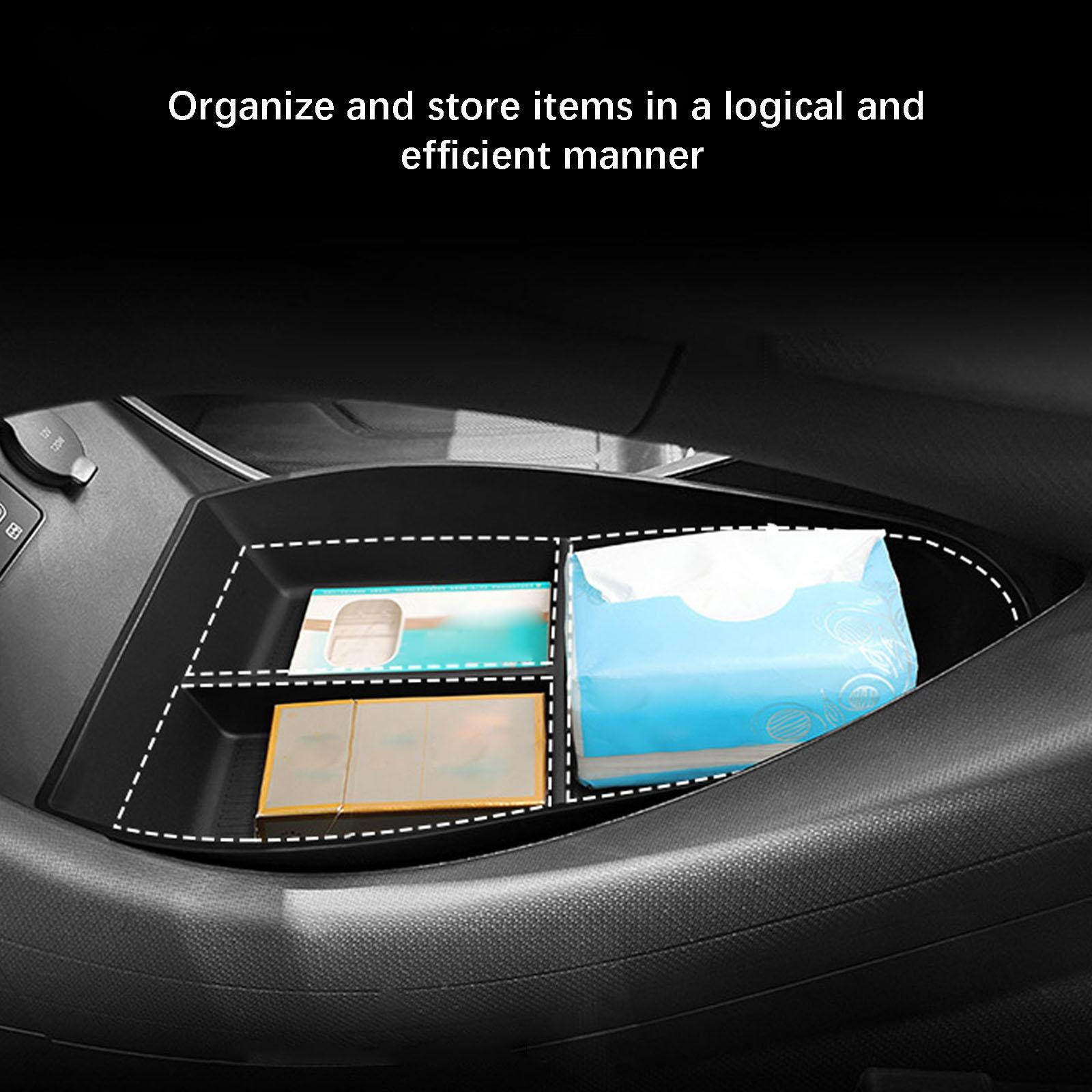 Center Console Organizer Car Armrest Tray Practical Convenient Lightweight Box