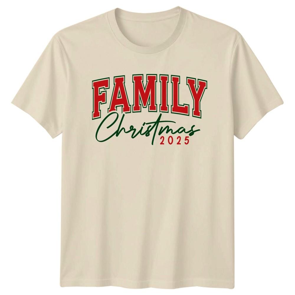Family Christmas 2025 Holidays Tee Unisex Unisex Graphic Unisex TShirt