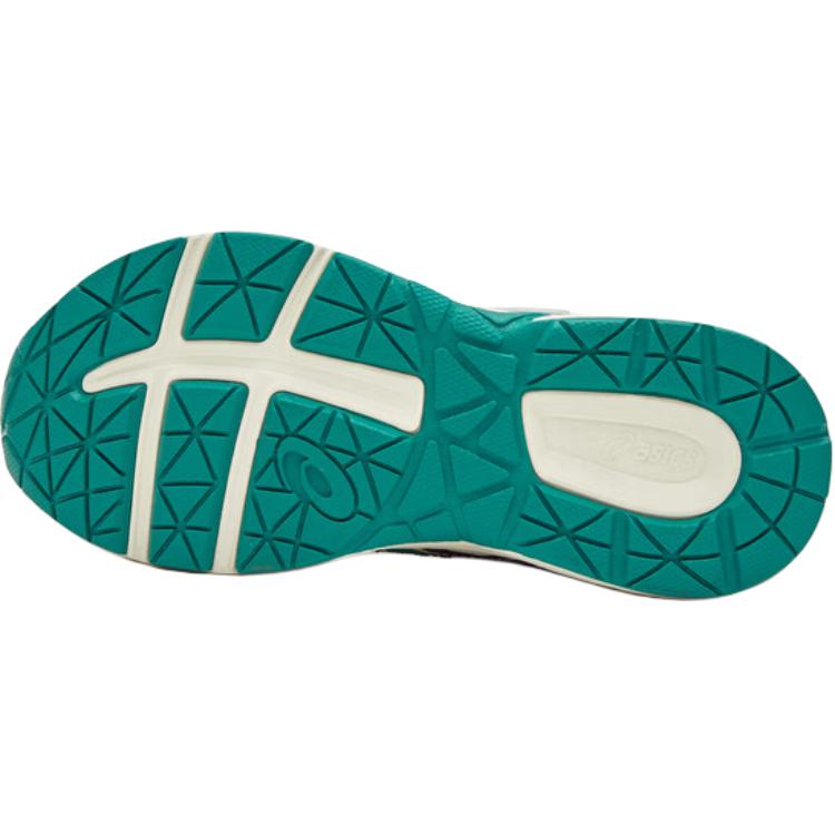 New Asics Contend Jog Breathable Rebound Support Low Top Kids' Running Shoes White Green Kids' 1014A356-102