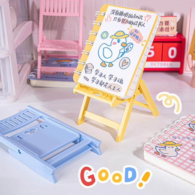 Cute & Adjustable Mini Chair Phone Stand Multi Angles Desktop Holder Stylish & Durable Bracket for Mobile Devices Gift