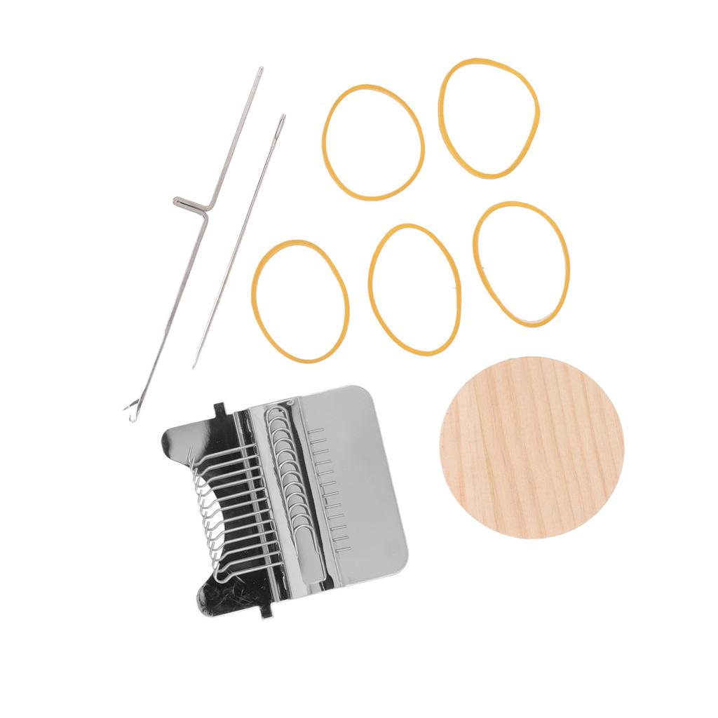 Small Weaving Loom Multipurpose Efficient Portable Manual Darning Loom Kit for Mending Pants Socks