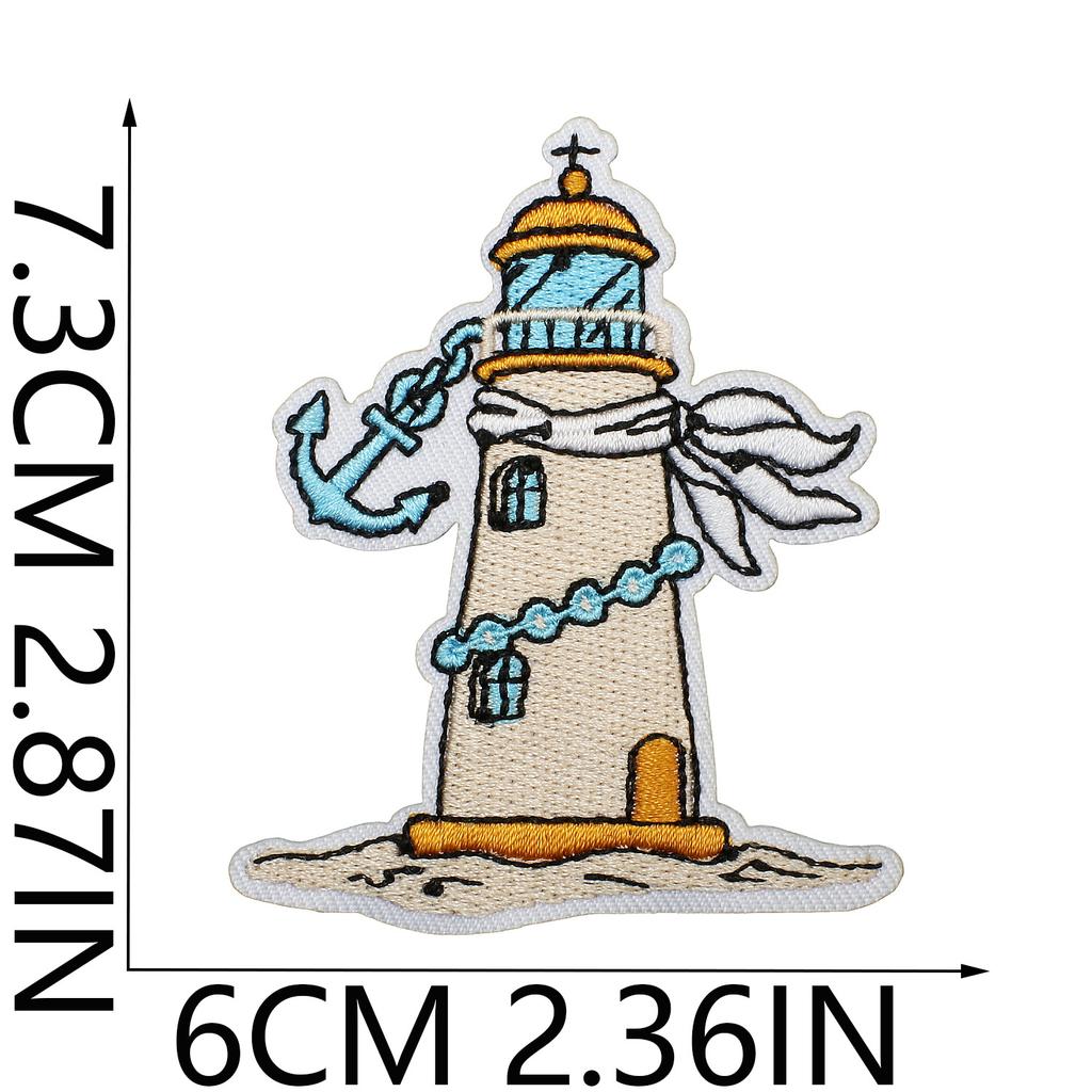 Horse Pentium Embroidery Cloth Sticker Western Denim Computer Embroidery Badge Fashion Girl Decoration Guitar Embroidery Badge Ironing