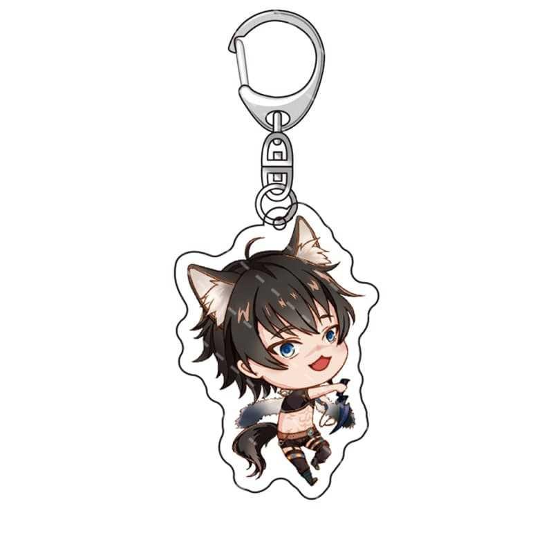 

ccc Gmae Nu: Carnival Yakumo Animal Acrylic key ring keychain pajamas Mini Cosplay Cute itabag Pendant Figure Stand 6 cm