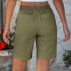 Shorts pour femmes à cordon de serrage, taille élastique, légers, d'été, décontractés, avec poches