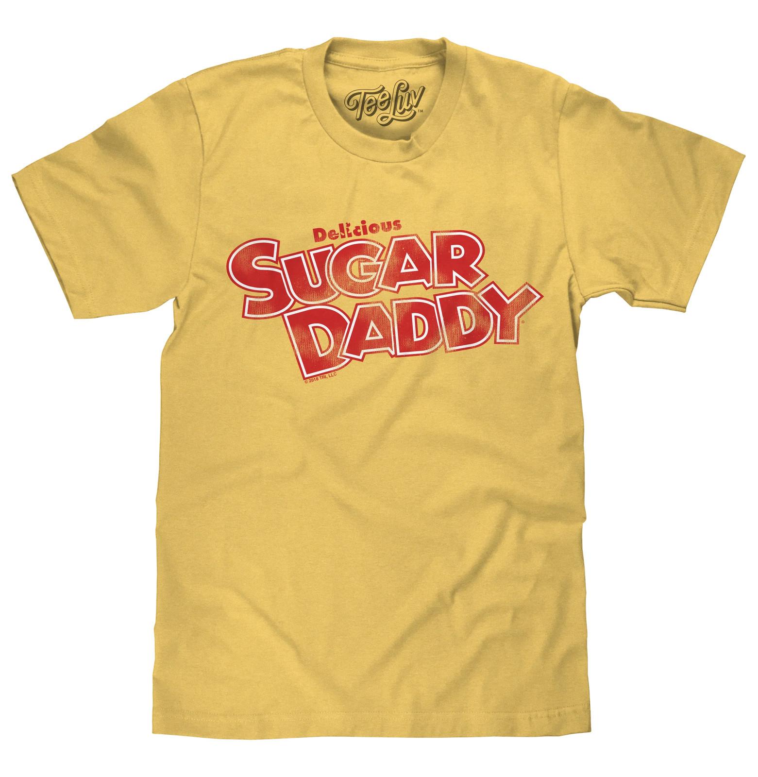 Delicious Sugar Daddy Candy Mens T Shirt Light Yellow XXL