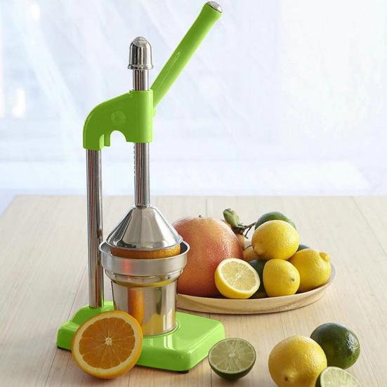 Manual Hand Press Stainless Steel Juicer Heavy Duty Citrus Lemon Squeezer for Orange Lime Easy To Clean Home Kitchen Helper