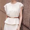 Solid Color Thin Women Belt PU Leather Decorative Waistband New Waist Chain  for Dresses