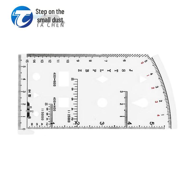 Military Map Coordinate Rulers