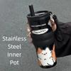 700ML Insulated Cup Stainless Steel Travel Thermal Cup Creative Insulated Water Cup  Gift