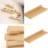 KX4B Space Saving Wall Rack Decorative Display Shelf for Books and Decorative Items