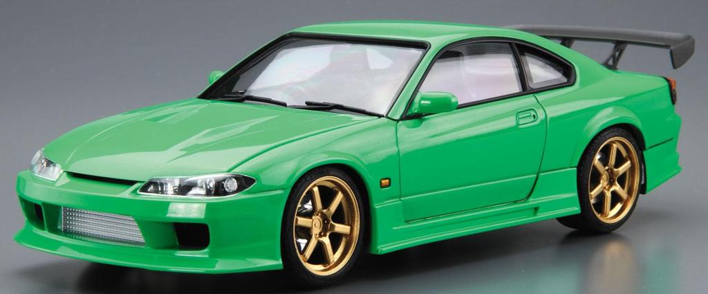 Aoshima Bunka Kyozai The Tuned Car Series Nissan Rodec Style S15 Silvia Plastmodell 1/24 Nr.42 '99