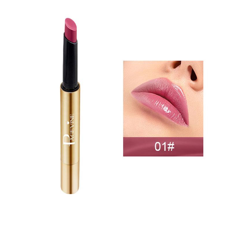 6-Color Matte Lipstick - Waterproof, Long-Lasting, Easy-to-Apply, Moisturizing Lip Color Makeup Paste Form for All Skin Types