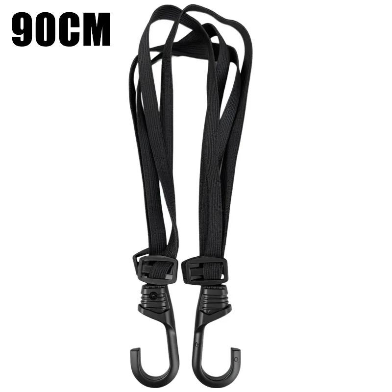 60/90CM Motorcycle Pillion Helmet Elastic Rope Motorcycle Luggage Telescopic Elastic Adjustable Fixed Cargo Belt Fixed Belt