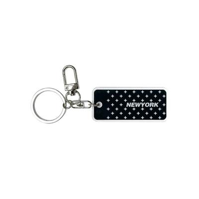 Sundaymorningplate Key Ring In the City New York