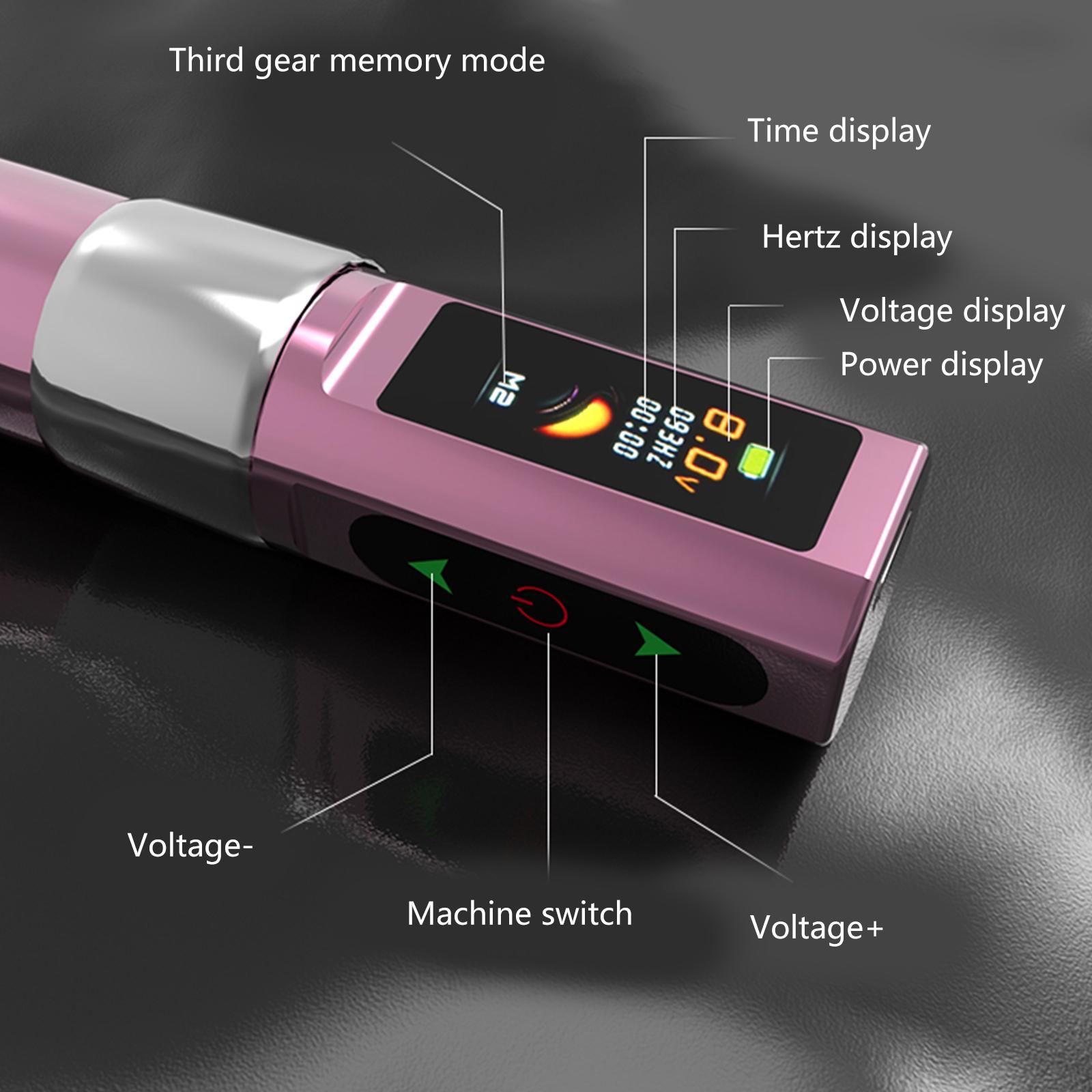 Профессиональная татуировочная ручка на батарейках с мощным бессердечным двигателем 750 — фото 5