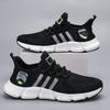 Herr Casual Sportskor Andningsbara Lätta Sneakers Utomhus Mesh Svarta Löparskor Atletiska Joggingskor Tenis Promenadskor