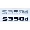 Glossy Black Silver S480 S500 S560 S580 S600 ABS Emblem for Mercedes O8 S W222 W223 Car Side Rear Badge Nameplate Logo Sticker YT8